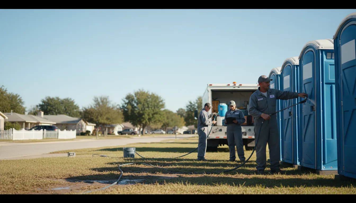Long-Term Portable Toilet Rental in Raritan, IL near me